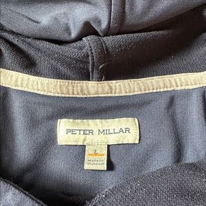 Peter Millar Navy technical size L GOLF Hoodie Skaneateles CC